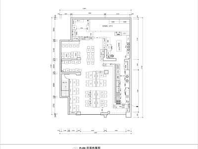 现代明档 中餐 快餐 早餐 施工图