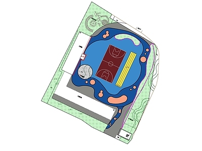 现代幼儿园 幼稚儿园场 施工图