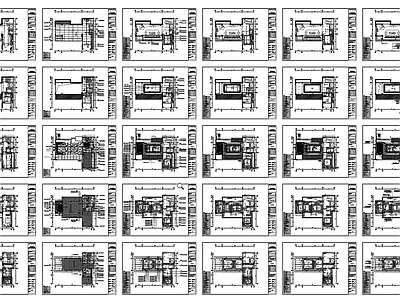 样板间 全 施工图