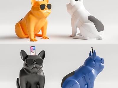 现代网红狗音响 眼镜狗音响