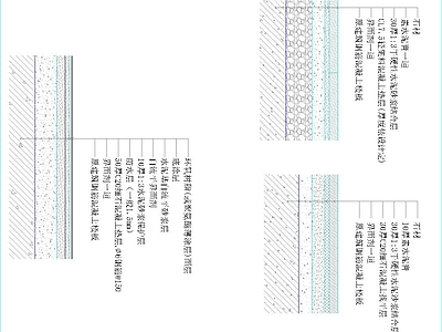 地坪漆 大理石楼面及自流 施工图
