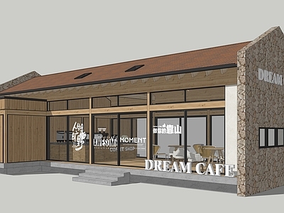 新中式咖啡厅 乡村咖啡厅 营地咖啡厅 旧屋改造 乡村度假 奶茶店
