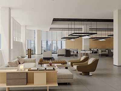 现代简约台球室