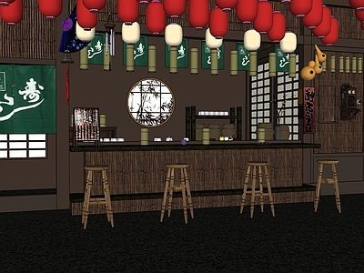 日式日料店 影视场景 日料店