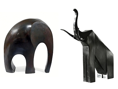 现代摆件 抽象艺术品雕塑 商业空间展品 展厅设计陈设 室内设计摆件 网红打卡摆件
