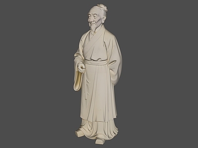 新中式雕塑 叶天士 古代名医 名医雕塑