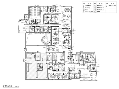电气图 牙博士医院电气施 施工图
