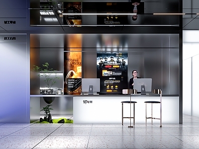 现代网吧 网吧网咖 电竞前台