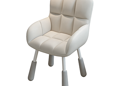 奶油风儿童椅 餐椅