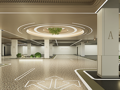 轻奢其他公共空间 地库