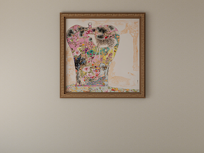 复古中古挂画 装饰画 挂画