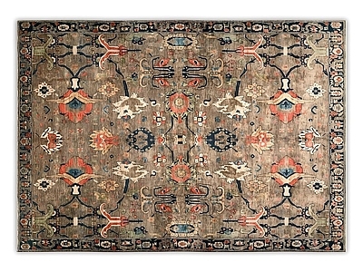 中古风毛绒地毯