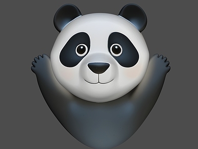 卡通风格雕塑摆件