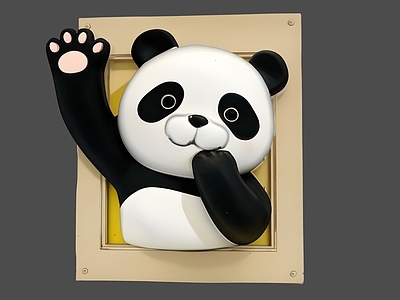 卡通简约风雕塑摆件