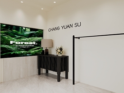 现代简约服装店