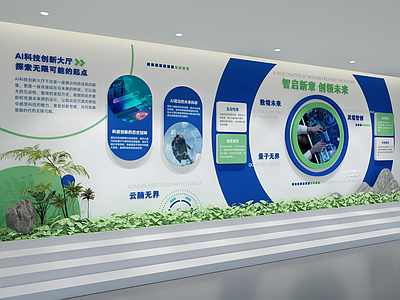 现代城市展厅 企业文化墙 企业文化宣传墙 主题形象展示墙