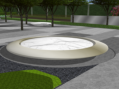 现代跌水 水钵 景观水钵 乡村