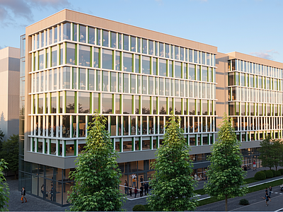 现代产业园办公楼 产业园