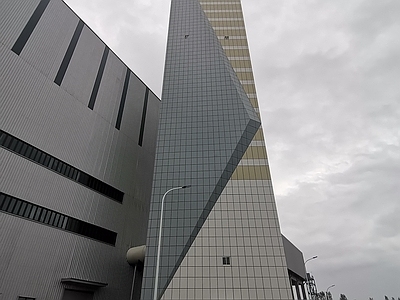 其他工装空间 烟囱铝单板装饰 铝单板幕墙 施工图