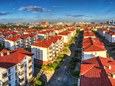 现代小区HDR 居民区小区HDR