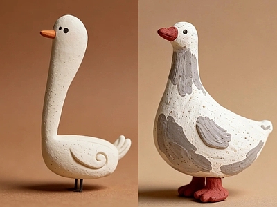 现代雕塑摆件 鸭潮玩艺术雕塑 抽象艺术雕塑 现代艺术陈设 网红打卡雕塑 商业空间摆件