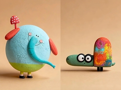 现代雕塑摆件 潮玩艺术雕塑 动物抽象雕塑 商业空间摆件 现代艺术陈设 网红打卡雕塑