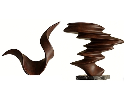 现代雕塑摆件 抽象艺术雕塑 商业空间摆件 现代艺术陈设 文化艺术摆件