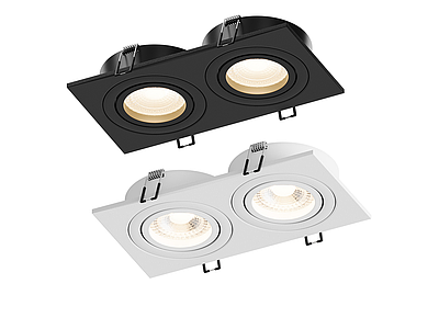 现代简约筒灯射灯组合