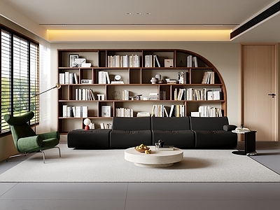 现代简约家居客厅