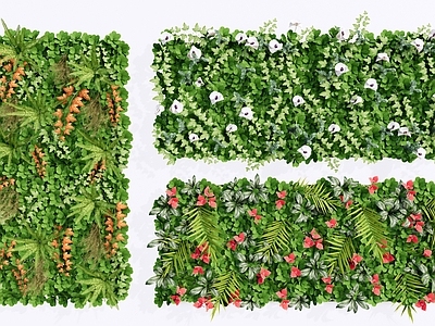 绿植墙 垂直绿化 景观绿植墙 植物围挡 蔓藤灌木花草 景观绿化