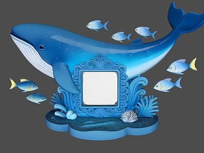 海洋风雕塑摆件