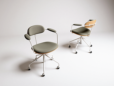 现代极简办公椅 CARL HANSEN 会议椅 培训椅 办公椅