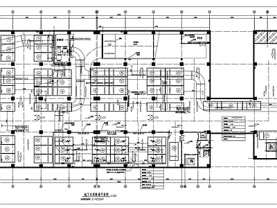 通风系统 美丽健康科创基地 综合楼 暖通图纸 施工图