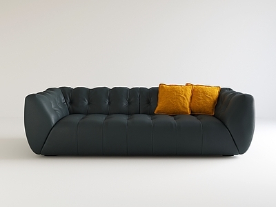 现代轻奢三人沙发 多人沙发