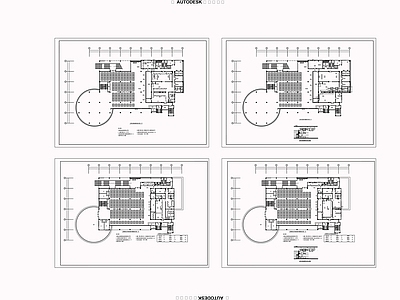 现代后厨 技校食堂 施工图