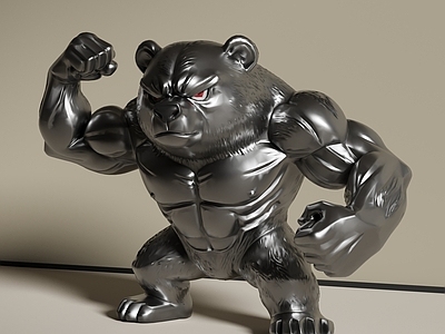 赛博朋克风其他动物 现代雕塑摆件