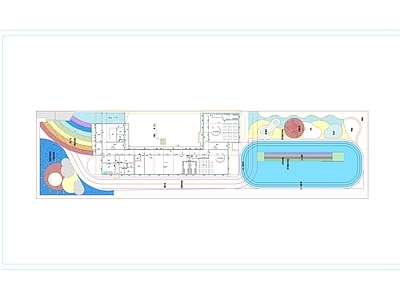 社区儿童区 儿童活动场 施工图