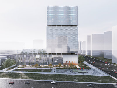 现代办公楼建筑 办公楼平面图 高层办公楼 施工图