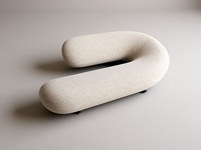 现代极简多人沙发 Artifort 异形沙发 转角沙发 三人沙发 布艺沙发