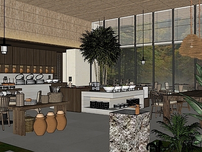 新中式中餐厅 酒店餐厅