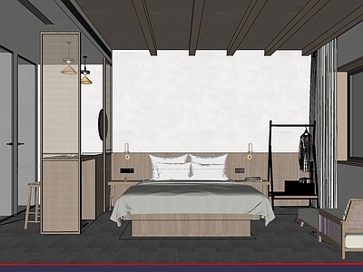 侘寂酒店客房 酒店客房