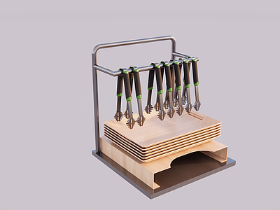 现代其他柜子 盘架