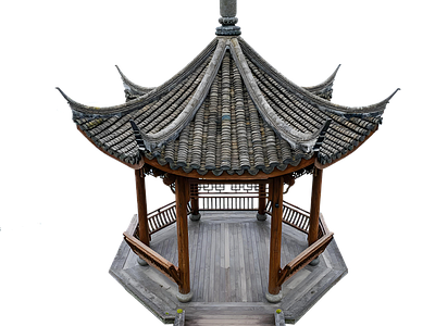 新中式中式其它外景 景观亭子 八角凉亭
