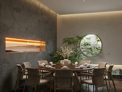 禅意包厢 高端中式禅意
