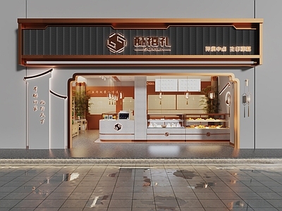 新中式甜品面包店 糕点店 新中式糕点店 点心局 传统糕点店 中点店铺