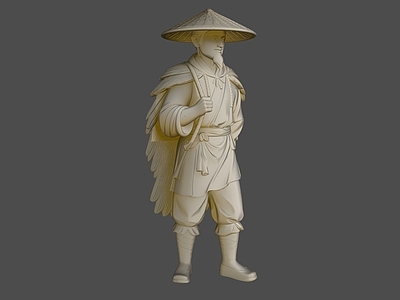 新中式虚拟人物