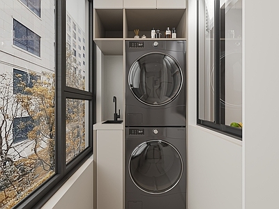 现代简约阳台 阳台