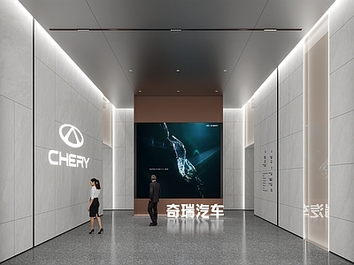 现代简约大厅 现代大厅前厅 现代形象大厅