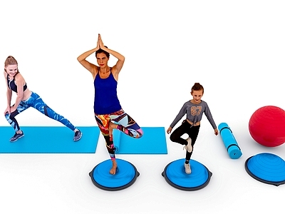 现代运动风公用器材