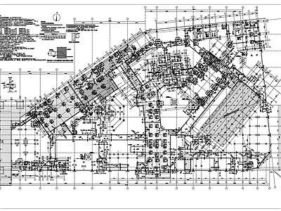 混凝土结构 主题乐园地下结施 施工图